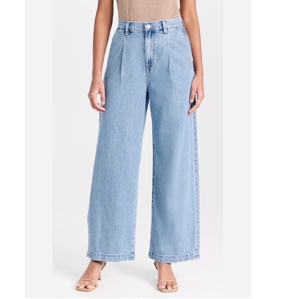Madewell Light Blue Wide-Leg Jeans